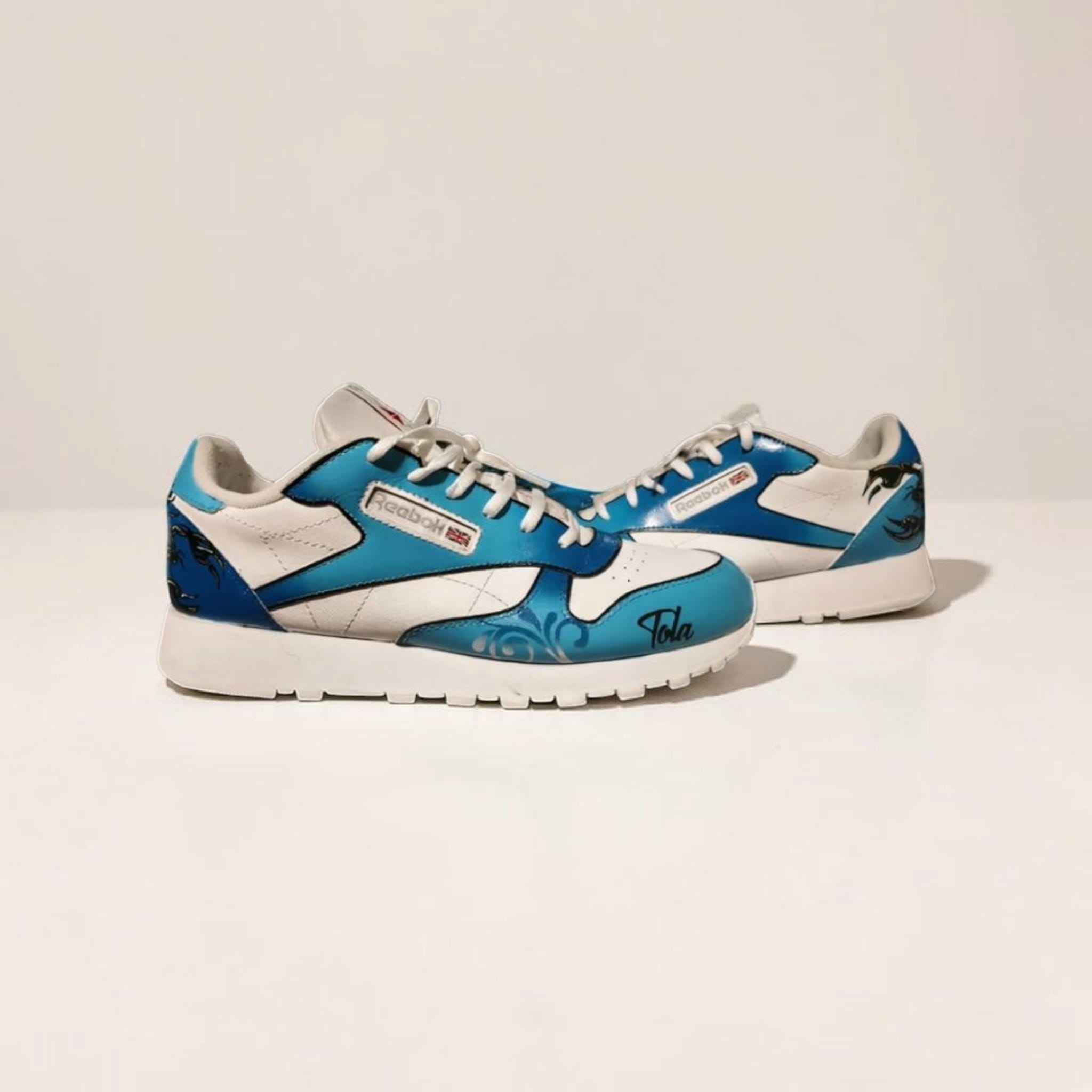 CUSTOM REEBOK, TOLA / Double K Customz