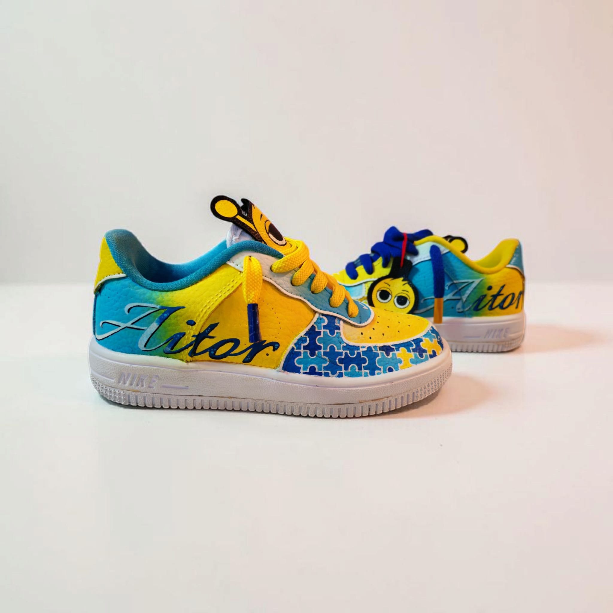 SPRUNKY, AIR FORCE ONE/ Custom-sneakers/ Double K Customz
